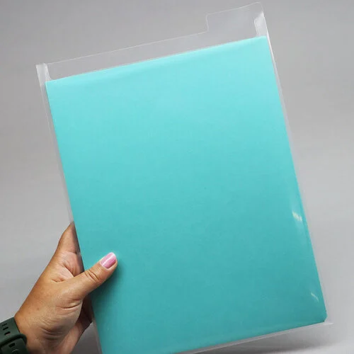 Stamp N Storage - 8.5 x 11 Paper Pocket - Short Edge Open - 15 pack