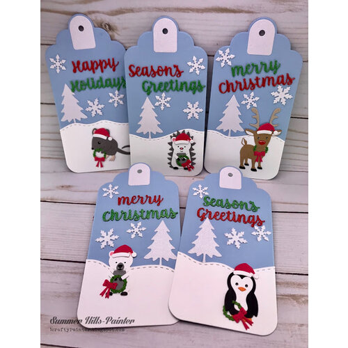 Karen Burniston - Craft Dies - Christmas Animals 3 Karen Burniston - Craft Dies - Christmas Animals