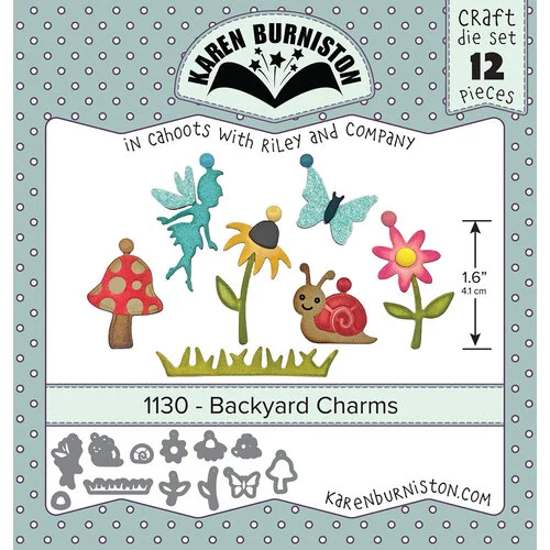 Karen Burniston - Craft Dies - Backyard Charms