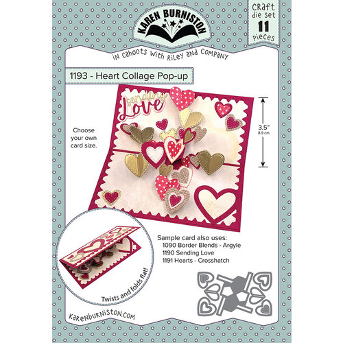 Karen Burniston - Craft Dies - Heart Collage Pop-Up 1 Karen Burniston - Craft Dies - Heart Collage Pop-Up