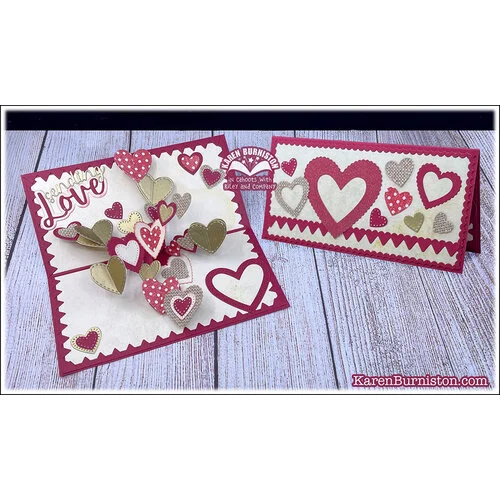 Karen Burniston - Craft Dies - Heart Collage Pop-Up 3 Karen Burniston - Craft Dies - Heart Collage Pop-Up