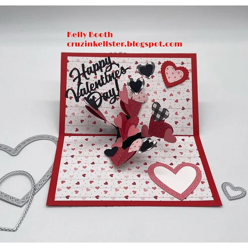 Karen Burniston - Craft Dies - Heart Collage Pop-Up 5 Karen Burniston - Craft Dies - Heart Collage Pop-Up
