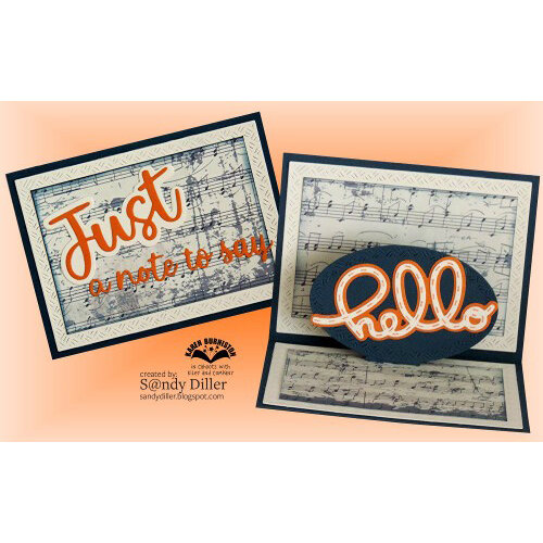 Karen Burniston - Craft Dies - Word Set 15 - Just Because