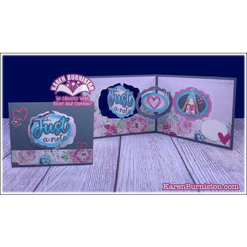 Karen Burniston - Craft Dies - Word Set 15 - Just Because