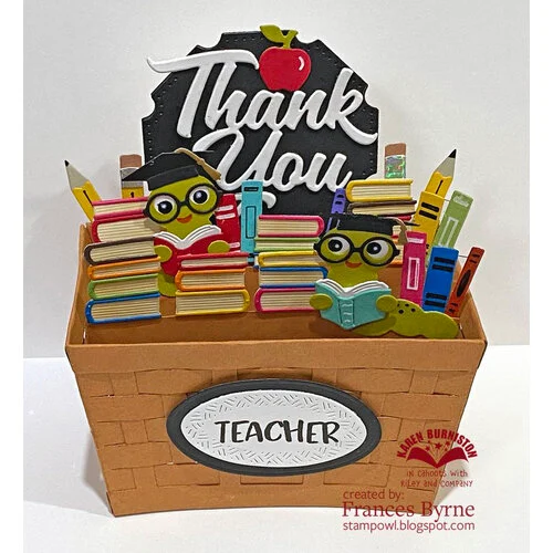 Karen Burniston - Craft Dies - Bookworm 2 Karen Burniston - Craft Dies - Bookworm