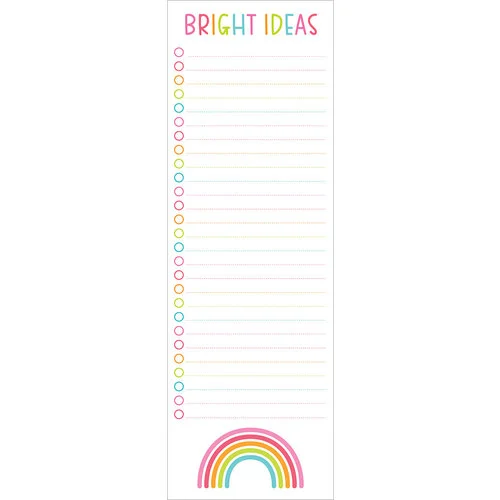 Doodlebug Design - Over The Rainbow Collection - Notepads - Bright Ideas