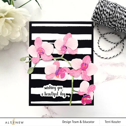 Altenew - Layering Dies - Craft A Flower - Orchids
