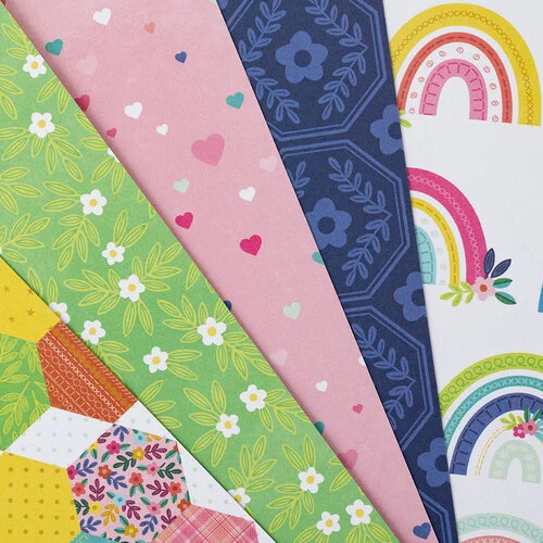 Paige Evans - Blooming Wild Collection - 12 x 12 Double Sided Paper - Paper 2