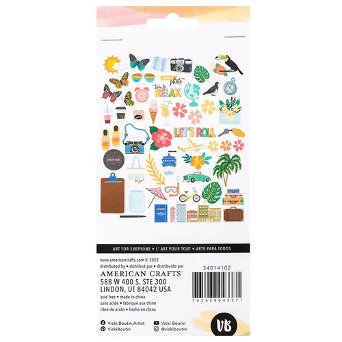 Vicki Boutin - Where To Next Collection - Ephemera - Icons
