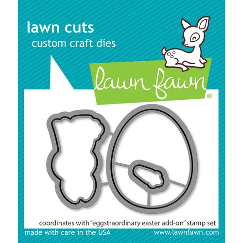 Lawn Fawn - Lawn Cuts - Dies - Eggstraordinary Easter Add-On