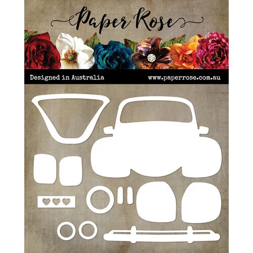 Paper Rose - Dies - Love Bug Builder 1 Paper Rose - Dies - Love Bug Builder