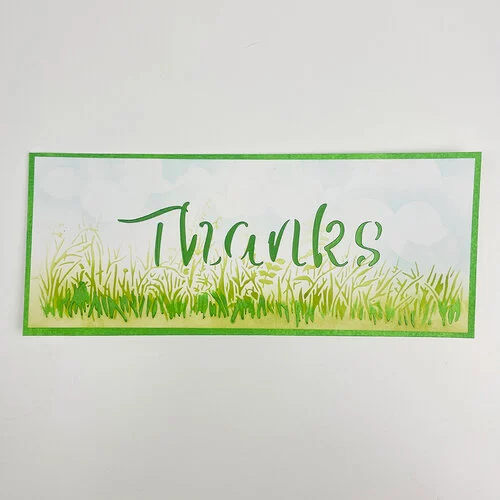 The Crafter's Workshop - 3-in-1 Layering Stencils - Slimline - Grasses