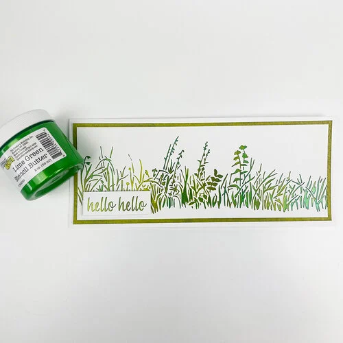 The Crafter's Workshop - 3-in-1 Layering Stencils - Slimline - Grasses