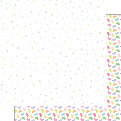 Scrapbook Customs - 12 x 12 Double Sided Paper - Easter 02 - 07