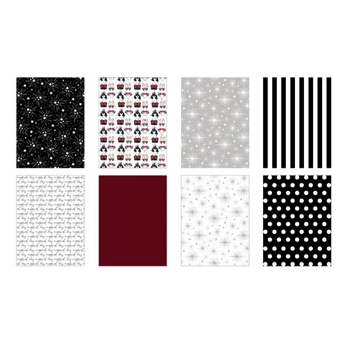 Scrapbook.com - Magical - Patterned Cardstock Paper Pad - Double Sided - 6x8 - 40 Sheets