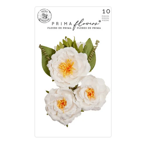 Prima - Spring Abstract Collection - Flower Embellishments - Full Bloom 1 Prima - Spring Abstract Collection - Flower Embellishments - Full Bloom