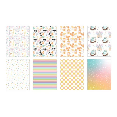 Scrapbook.com - Enchanted - Patterned Cardstock Paper Pad - Double Sided - A2 - 4.25 x 5.5 - 40 Sheets 2 Scrapbook.com - Enchanted - Patterned Cardstock Paper Pad - Double Sided - A2 - 4.25 x 5.5 - 40 Sheets