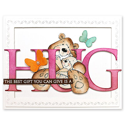 Penny Black - Cherished Collection - Creative Dies - Immense Hug