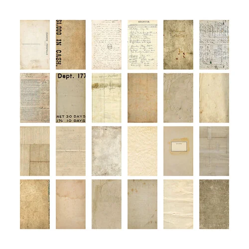 Idea-ology - Tim Holtz - 6 x 10 Backdrops - Volume Four