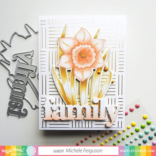 Waffle Flower Crafts - Craft Dies - Oversized Family