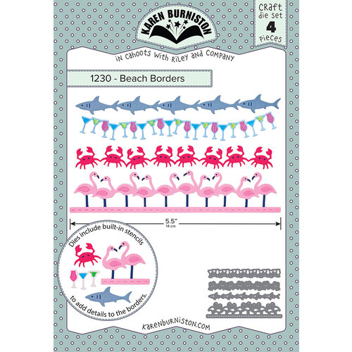 Karen Burniston - Craft Dies - Beach Borders