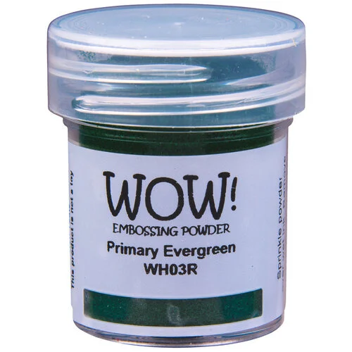 WOW! - Primary Collection - Embossing Powder - Evergreen - Regular 1 WOW! - Primary Collection - Embossing Powder - Evergreen - Regular