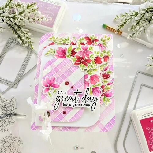 Pinkfresh Studio - Essentials Collection - Dies - Rounded and Braided Rectangle 4 Pinkfresh Studio - Essentials Collection - Dies - Rounded and Braided Rectangle