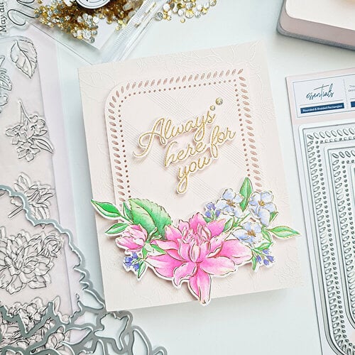 Pinkfresh Studio - Essentials Collection - Dies - Rounded and Braided Rectangle 7 Pinkfresh Studio - Essentials Collection - Dies - Rounded and Braided Rectangle