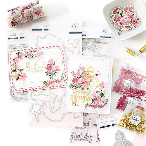 Pinkfresh Studio - Essentials Collection - Dies - Rounded and Braided Rectangle 8 Pinkfresh Studio - Essentials Collection - Dies - Rounded and Braided Rectangle