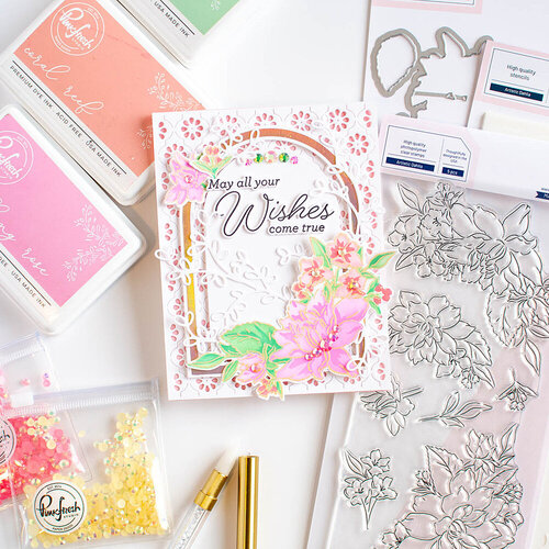 Pinkfresh Studio - Dies - Artistic Dahlia 5 Pinkfresh Studio - Dies - Artistic Dahlia