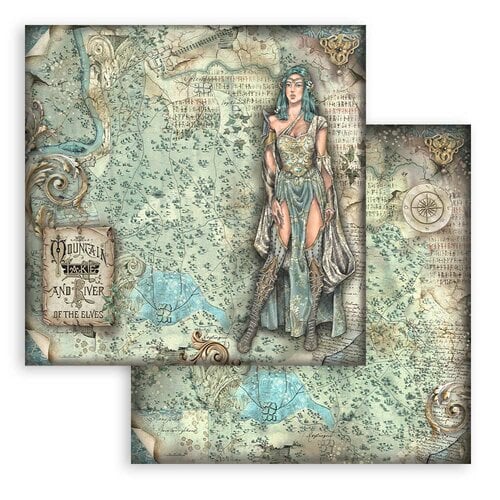 Stamperia - Magic Forest Collection - 12 x 12 Paper Pad 6 Stamperia - Magic Forest Collection - 12 x 12 Paper Pad