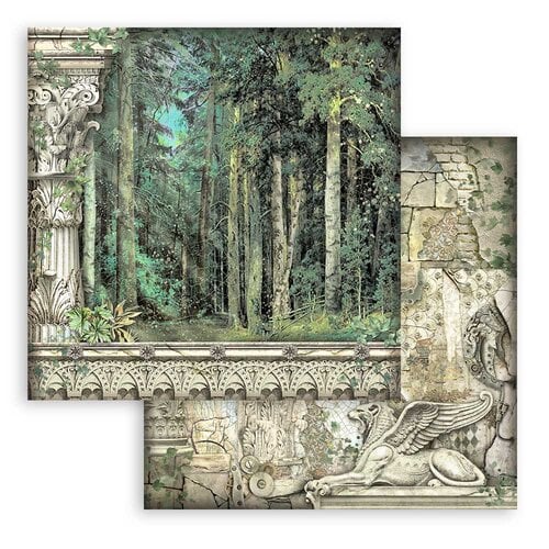 Stamperia - Magic Forest Collection - 12 x 12 Paper Pad 7 Stamperia - Magic Forest Collection - 12 x 12 Paper Pad