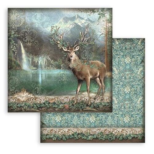 Stamperia - Magic Forest Collection - 12 x 12 Paper Pad 9 Stamperia - Magic Forest Collection - 12 x 12 Paper Pad