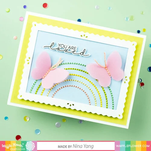 Waffle Flower Crafts - Craft Dies - Nesting Dotted Circles