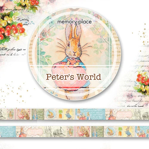 Memory Place - Peter's World Collection - Washi Tape 01 1 Memory Place - Peter's World Collection - Washi Tape 01