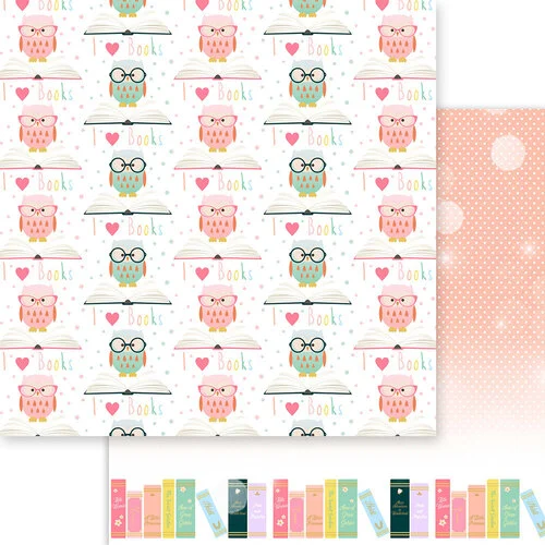 Memory Place - Book Lover Collection - 6 x 6 Collection Pack 4 Memory Place - Book Lover Collection - 6 x 6 Collection Pack