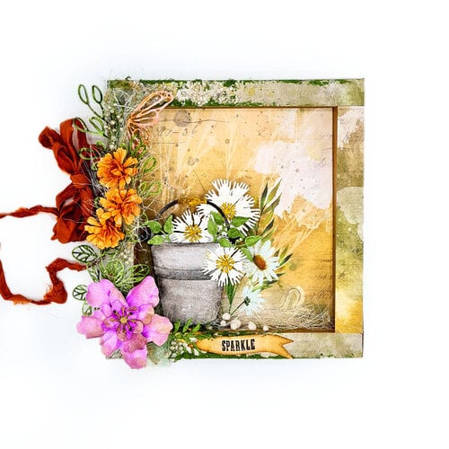 Elizabeth Craft Designs - Florals Volume 4 Collection - Dies - Shadow Box Frames 4 Elizabeth Craft Designs - Florals Volume 4 Collection - Dies - Shadow Box Frames