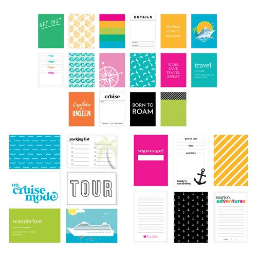 Scrapbook.com - Simple Scrapbooks - Cards - Cruise - 14 Cards