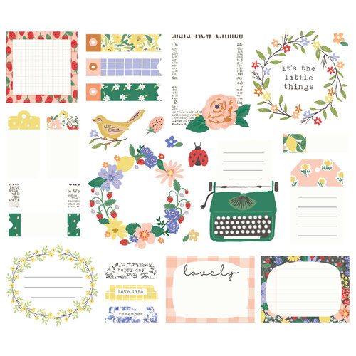 Simple Stories - The Little Things Collection - Ephemera - Journal Bits
