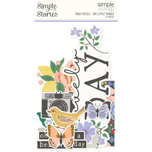 Simple Stories - Simple Pages Collection - Page Pieces - The Little Things 1 Simple Stories - Simple Pages Collection - Page Pieces - The Little Things
