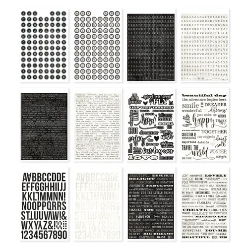 Simple Stories - Simple Vintage Essentials Collection - Sticker Book