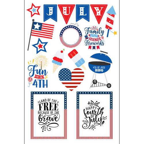 Scrapbook Customs - Laser Cuts - 4th of July