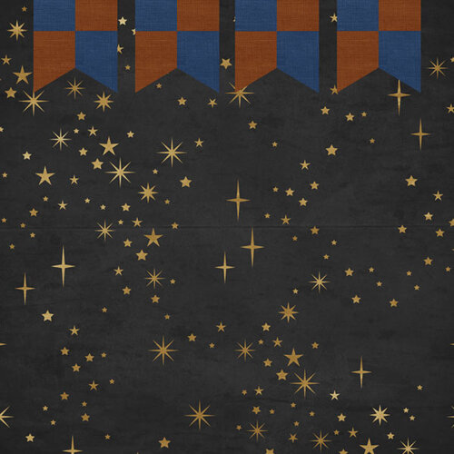 Scrapbook Customs - Wizard Collection - 12 x 12 Paper Pack - Blue and Bronze 6 Scrapbook Customs - Wizard Collection - 12 x 12 Paper Pack - Blue and Bronze
