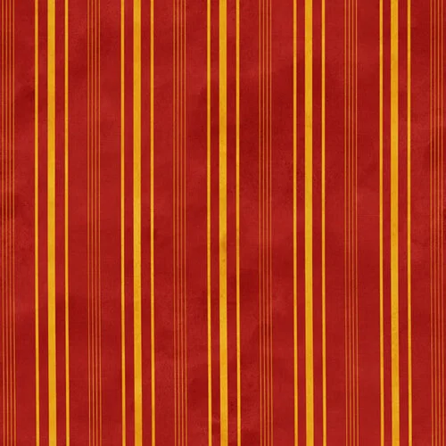 Scrapbook Customs - Wizard Collection - 6 x 6 Paper Pack - Red and Gold