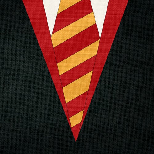 Scrapbook Customs - Wizard Collection - 6 x 6 Paper Pack - Red and Gold