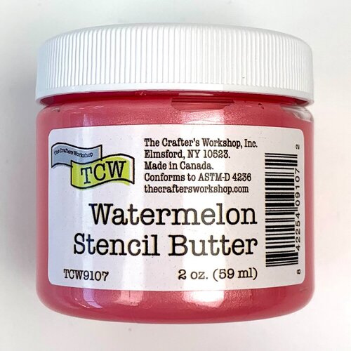 The Crafter's Workshop - Stencil Butter - Watermelon