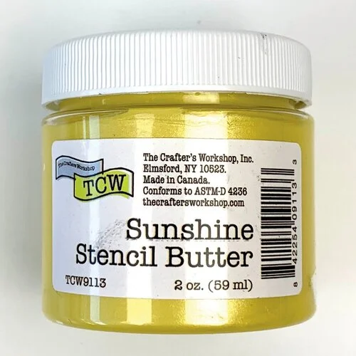 The Crafter's Workshop - Stencil Butter - Sunshine 1 The Crafter's Workshop - Stencil Butter - Sunshine