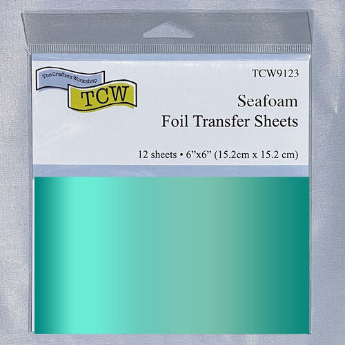 The Crafter's Workshop - Foil Transfer Sheets - Seafoam