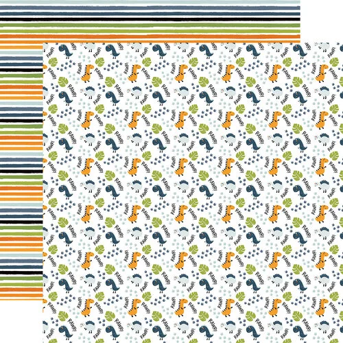 Echo Park - Dino-Mite Collection - 12 x 12 Double Sided Paper - Rawr