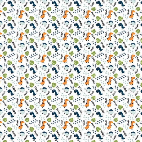 Echo Park - Dino-Mite Collection - 12 x 12 Double Sided Paper - Rawr